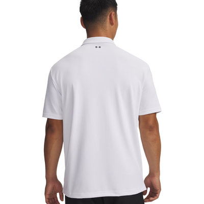 Under Armour Golfpiké herr I T2G Polo Vit