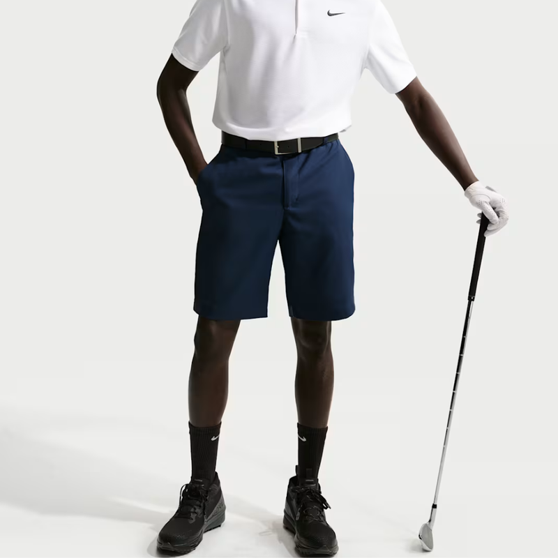 Golfshorts Herr Nike Dri-Fit Velocity Shorts at Knee Navy