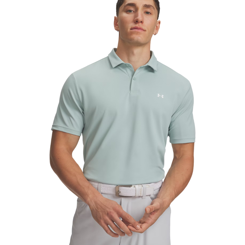 Under Armour Golfpiké herr I T2G Polo Grön