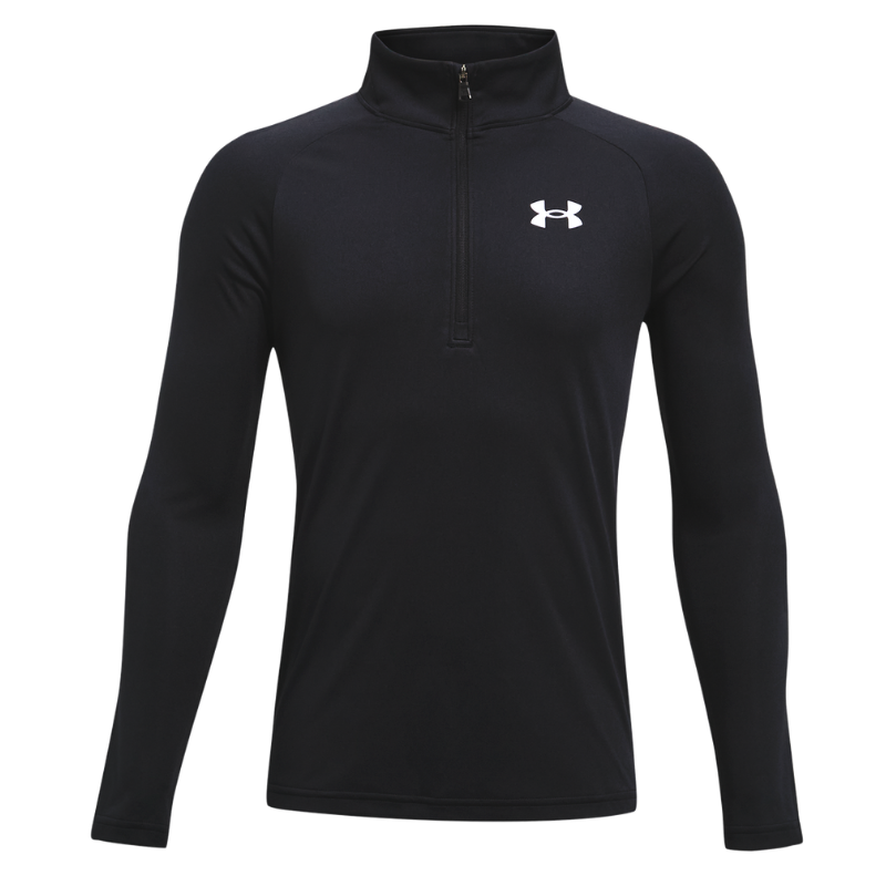 Under Armour Golf Tech 2.0 1/2 Zip Junior Svart Under Armour Golf Tech 2.0 1/2 Zip Junior Svart