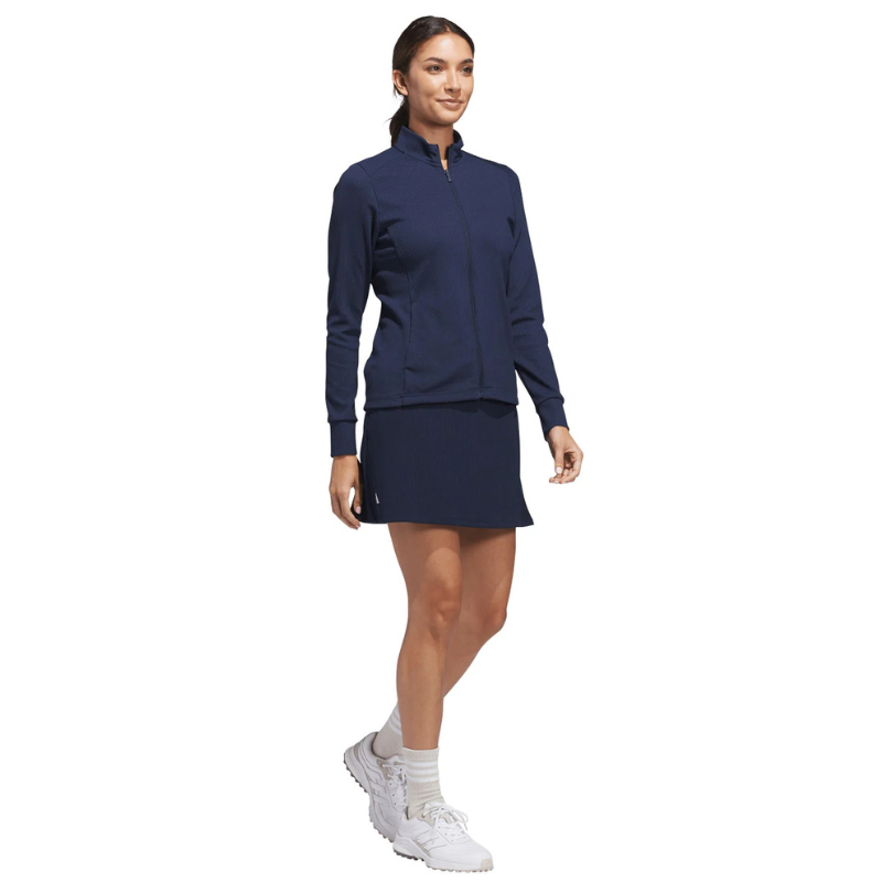 Adidas Golf Texture Full Zip Jacket Dam Navy (S)