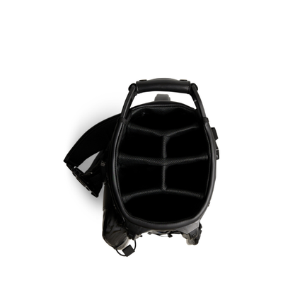 Golfbag J.Lindeberg Play Bärbag Svart Tour Geo Tonal Black Logo