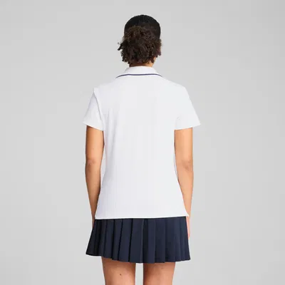 Puma Golf CloudSpun Bridger SS Polo Vit