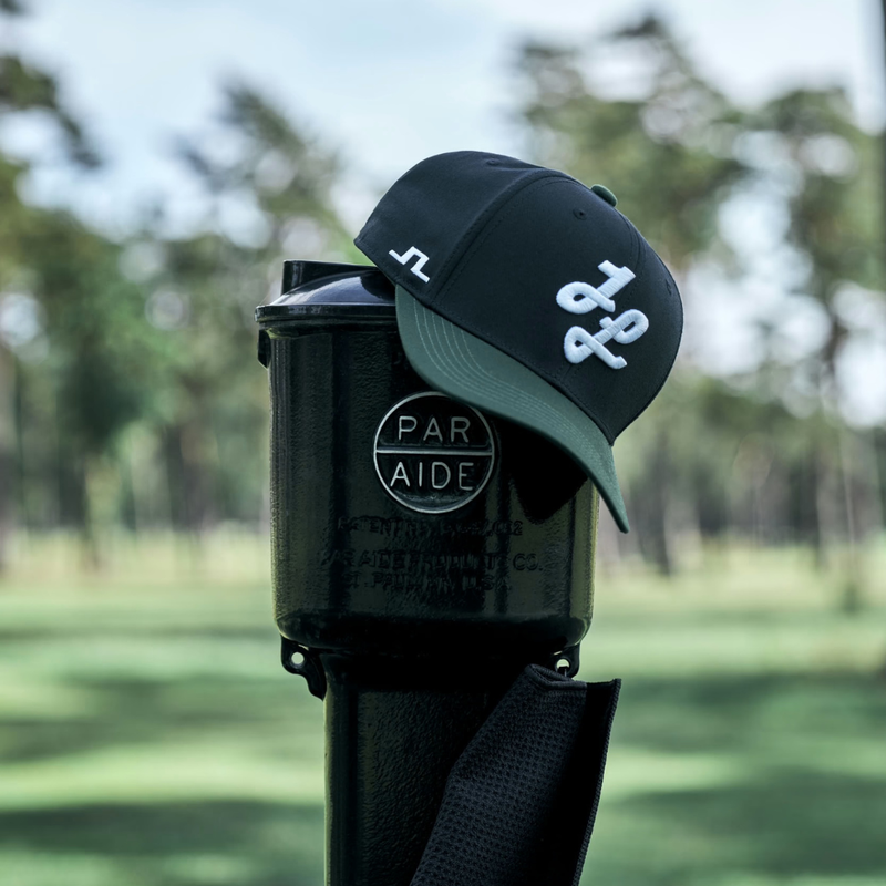 Golfkeps J Lindeberg Boyd Cap Svart/grön