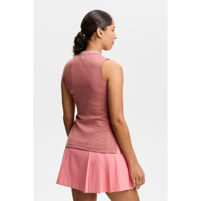J Lindeberg Golf Leya Sleeveless Top Withered Rose