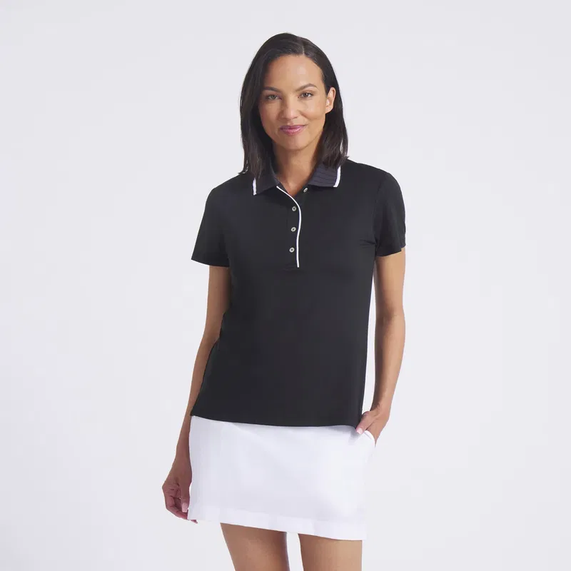 Puma Golf CloudSpun Bridger SS Polo Navy