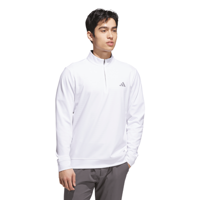 Golftröja Adidas ULT CLS 1/4 Zip Vit