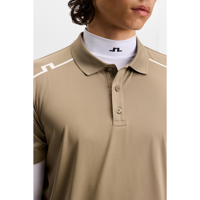 J Lindeberg Lionel Reg Fit Polo Brindel