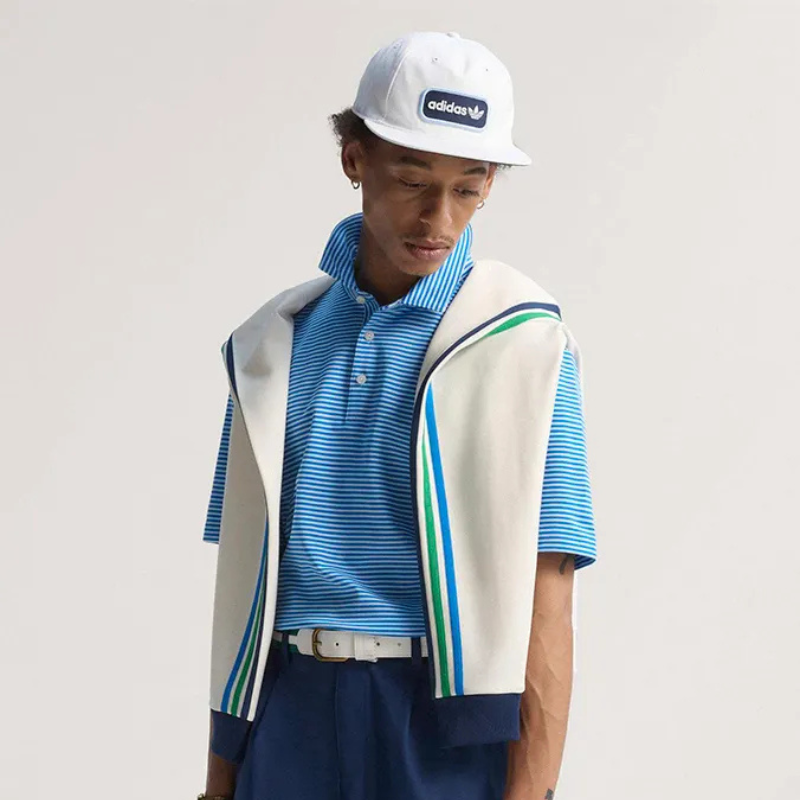 Golfkeps Adidas Originals Patch 5 Vit