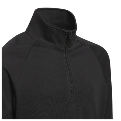 Golftröja Junior Adidas Quarter Zip Svart