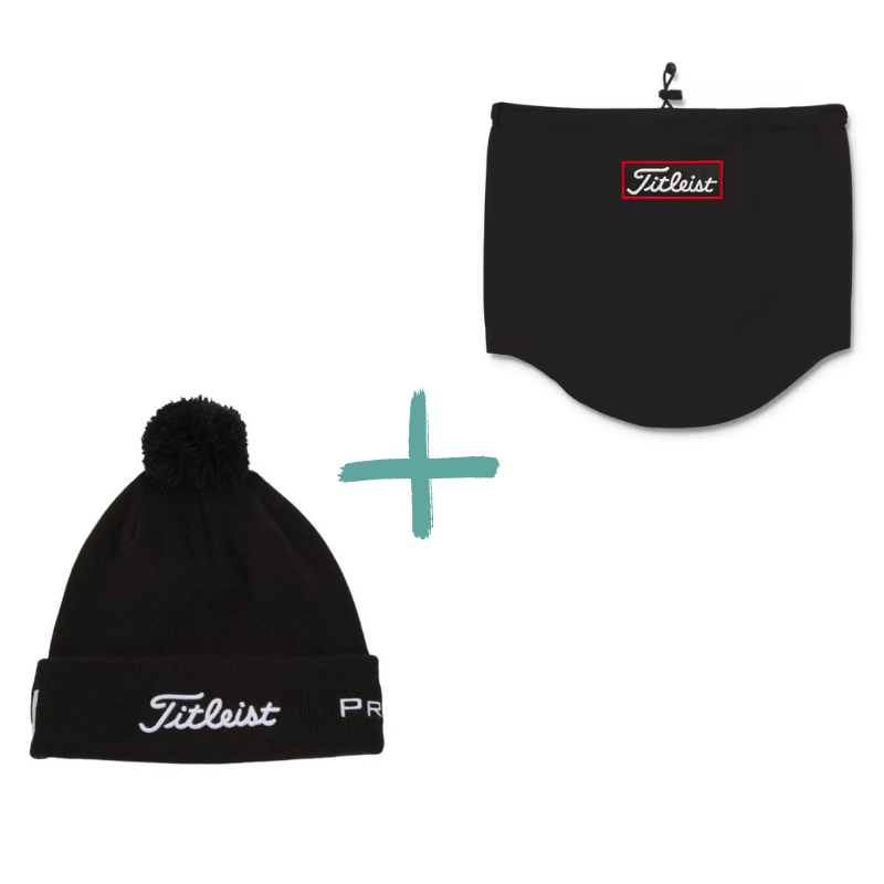 Titleist höstpaket I Golfmössa + halsvärmare