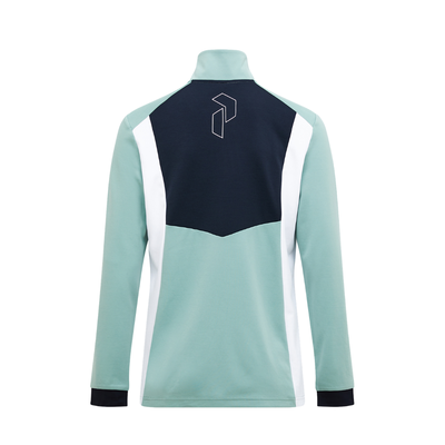 Golftröja Peak Performance Swift Motion Midlayer Green Valley