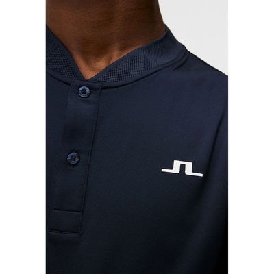 J Lindeberg Golf Wince Polo Navy
