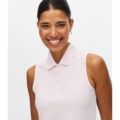 Röhnisch Golf Miriam sleeveless poloshirt Rosa