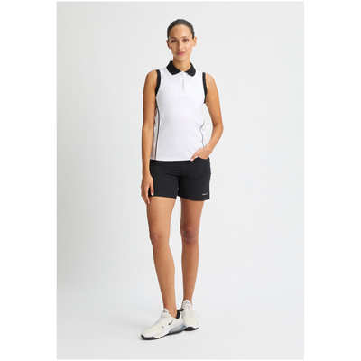 Golfshorts dam Röhnisch Twill Stretch Pull on Svart