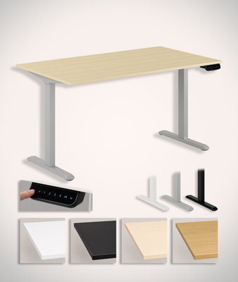 Höj & Sänkbart Skrivbord Workflow 140x80cm