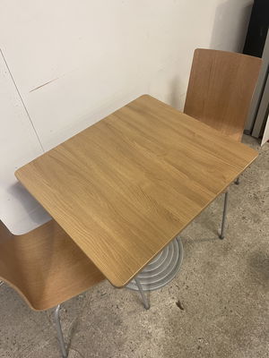 Cafébord m. 2st stolar - Paket