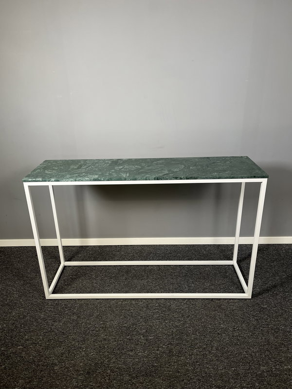 Sidobord grön marmor 120cm