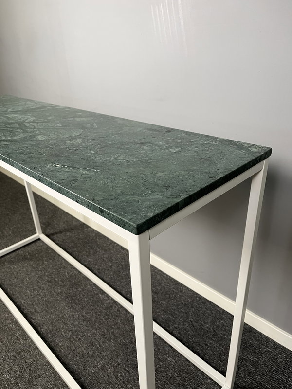 Sidobord grön marmor 120cm