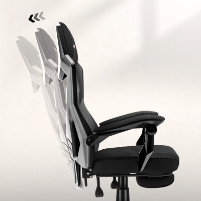 Gamingstol VYRO Vortex Comfort Svart-Kolfiber