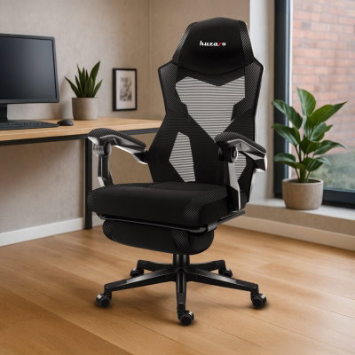Gamingstol VYRO Vortex Comfort Svart-Kolfiber