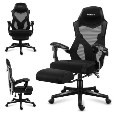 Gamingstol VYRO Vortex Comfort Svart-Kolfiber