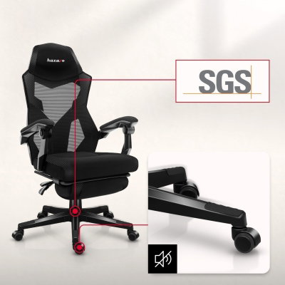 Gamingstol VYRO Vortex Comfort Svart-Kolfiber