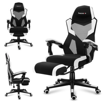 Gamingstol VYRO Vortex Comfort Svart-Vit