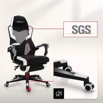 Gamingstol VYRO Vortex Comfort Svart-Vit