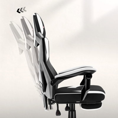 Gamingstol VYRO Vortex Comfort Svart-Vit