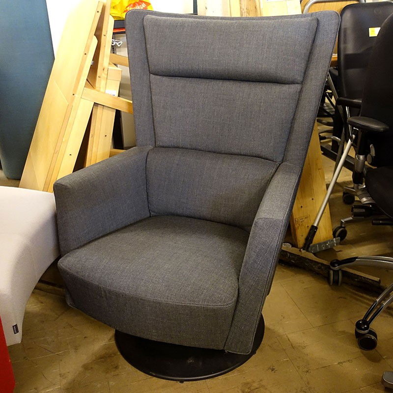 Begagnade snurrfåtöljer Kinnarps Apollo - grå
