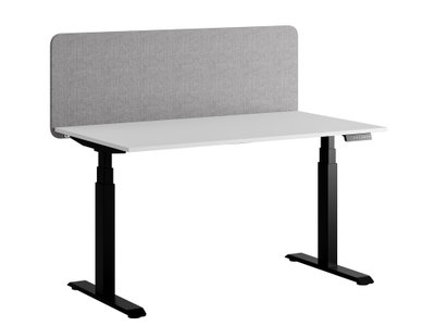 Bordsskärm Silencio 180cm Ljusgrå