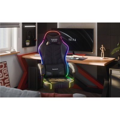 Gamingstol VYRO Phantom Max RGB Svart