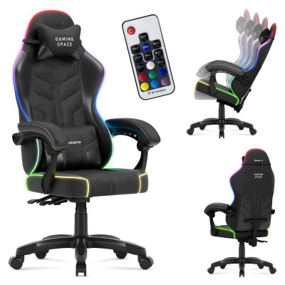 Gamingstol VYRO Phantom Max RGB Svart