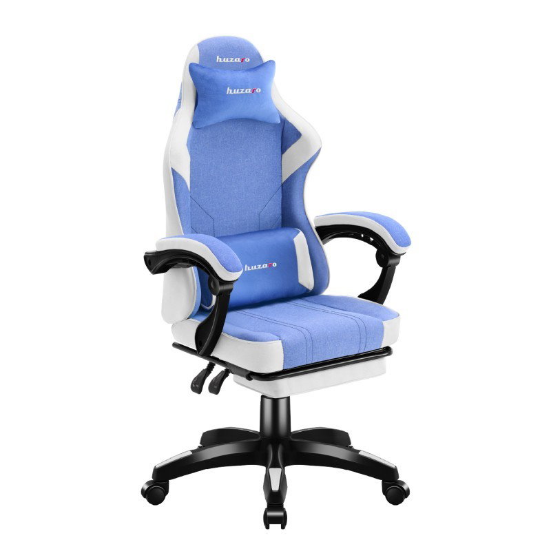 Gamingstol VYRO Phantom Shift Force Blå-Vit