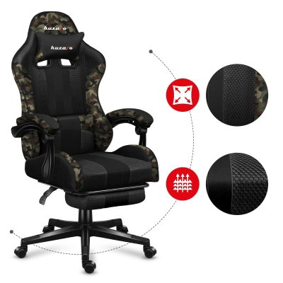 Gamingstol VYRO Phantom Flex Force Camo Mesh