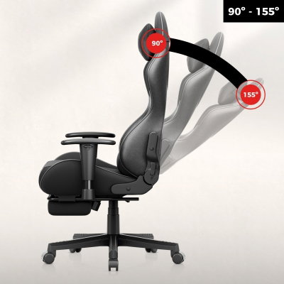 Gamingstol VYRO Phantom Focus Svart
