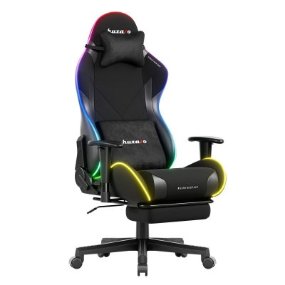 Gamingstol VYRO Phantom Focus RGB Svart