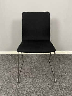 Konferensstol Svart tyg