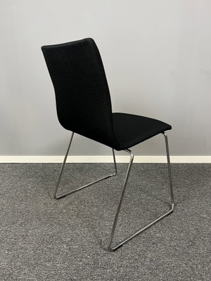 Konferensstol Svart tyg