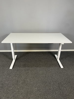 Höj & Sänkbart skrivbord 160cm Edsbyn Ljusgrå