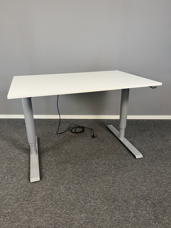 Höj & Sänkbart skrivbord 120cm Lanab (Ny bordsskiva)