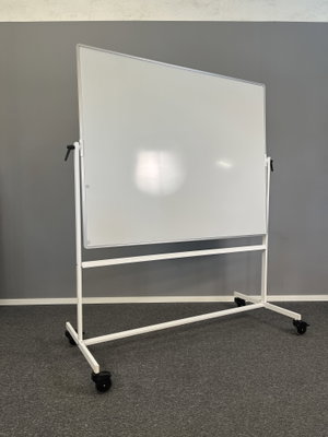 Whiteboardtavla dubbelsidig (Tavla150x118cm) Höjd.195cm