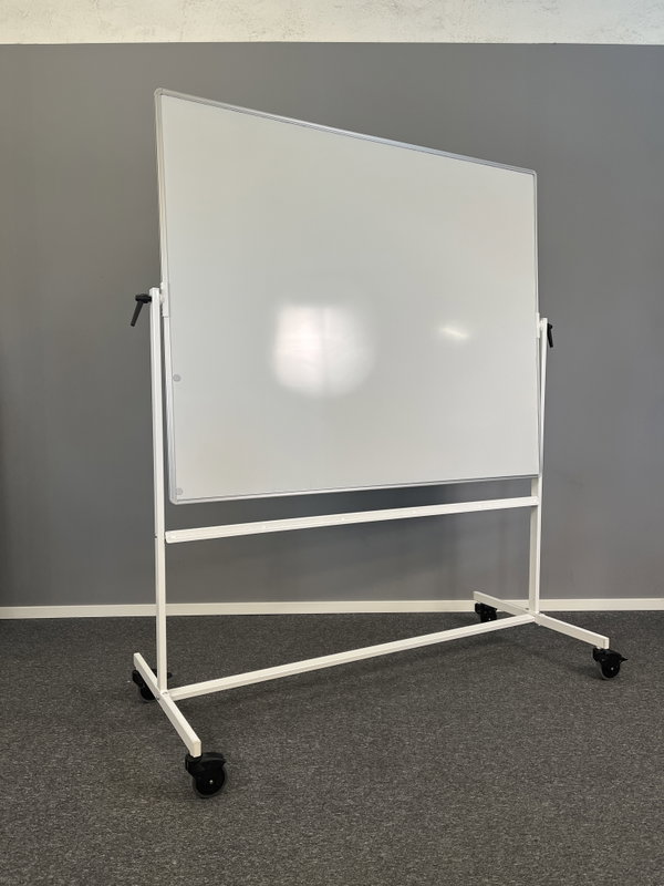 Whiteboardtavla dubbelsidig (Tavla150x118cm) Höjd.195cm