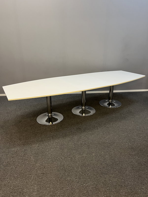 Konferensbord båtformat 320x120cm