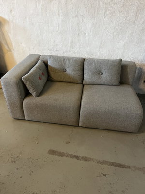 Modulsoffa HAY Mags 2-Sits. HAY Dot Kuddar. 175x95cm