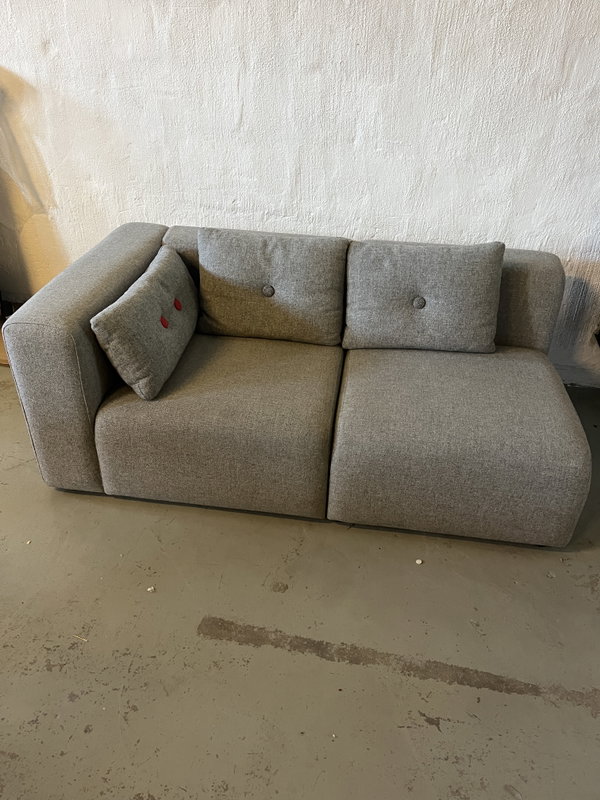 Modulsoffa HAY Mags 2-Sits. HAY Dot Kuddar. 175x95cm