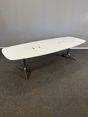 Konferensbord EFG Hide tech 280x110cm Vit