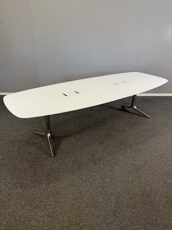 Konferensbord EFG Hide tech 280x110cm Vit
