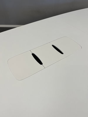 Konferensbord EFG Hide tech 280x110cm Vit